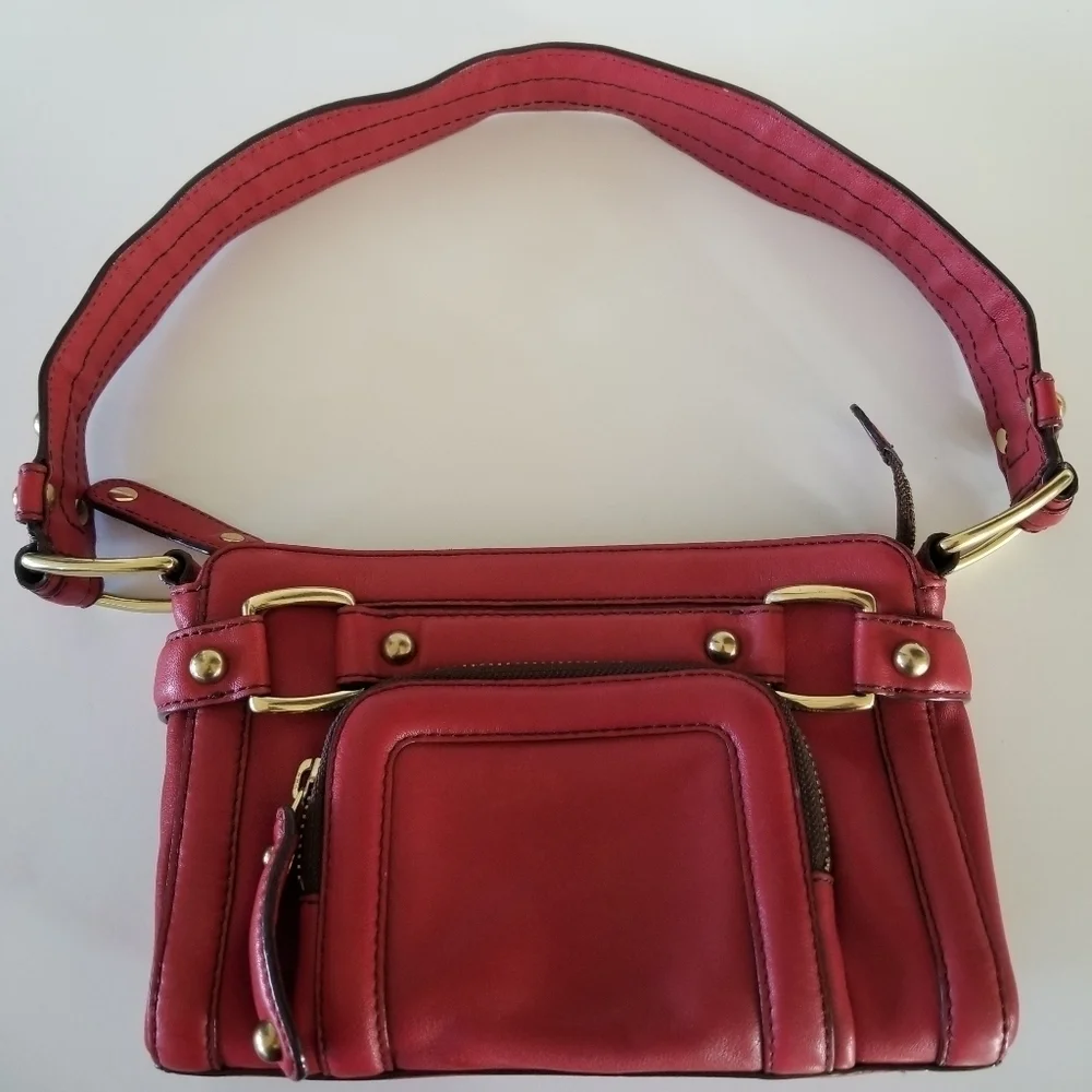 Banana Republic | Y2K Leather Shoulder Bag